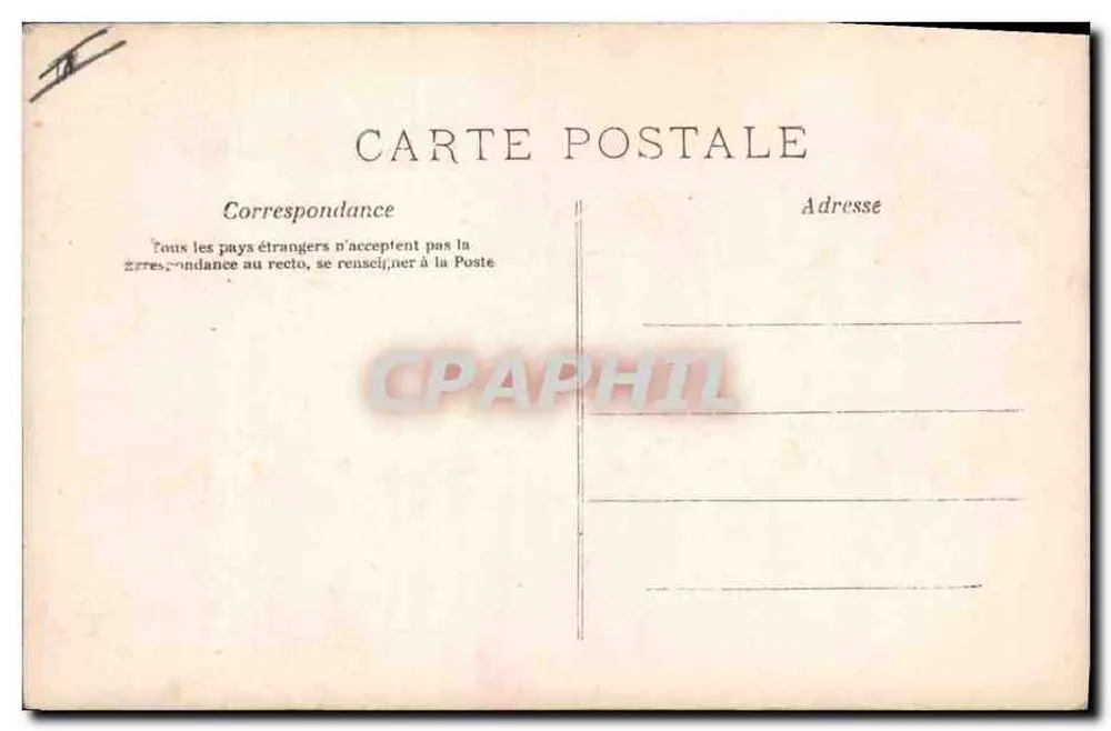 Kinder, die um ein großes Wort 'NOEL' spielen — Verlag A.N. Angrès, Nr. 473 - Rückseite