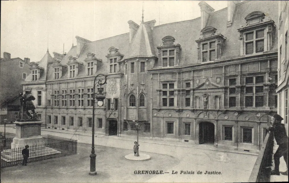 Grenoble — Pałac Sądowy — wydawca C.V. 65 - Awers