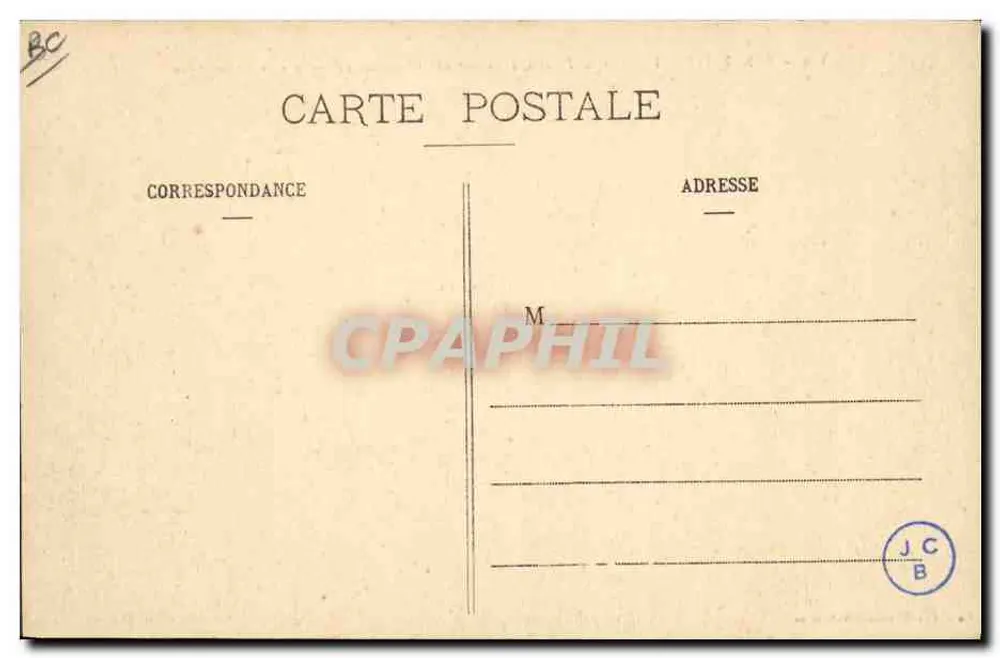 St-Nazaire — Der Cuirassé Diderot, gebaut in den Chantiers et Ateliers de l'Atlantique — Sammlung Delarneau - Rückseite
