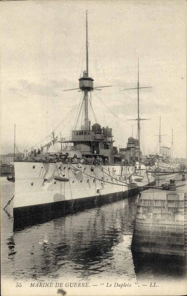 Le Dupleix — Kriegsschiff — LL. n°55 - Vorderseite