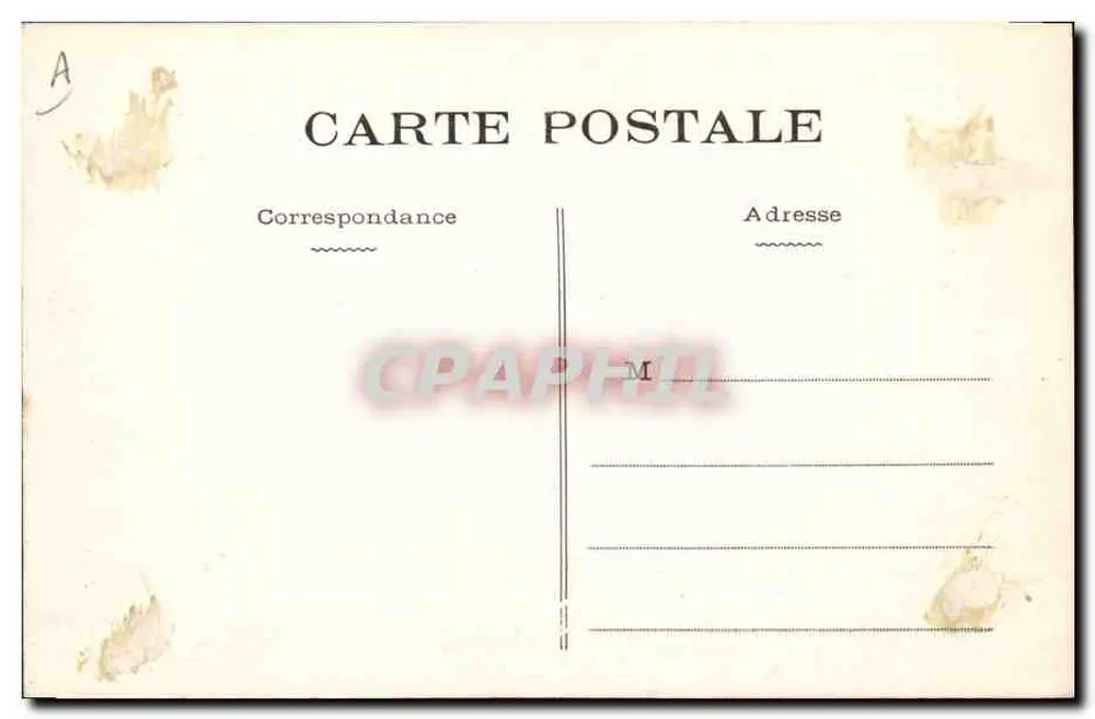 St-Nazaire — Der Diderot, Panzerkreuzer der ersten Klasse — Sammlung E. Poulain, St-Nazaire - Rückseite