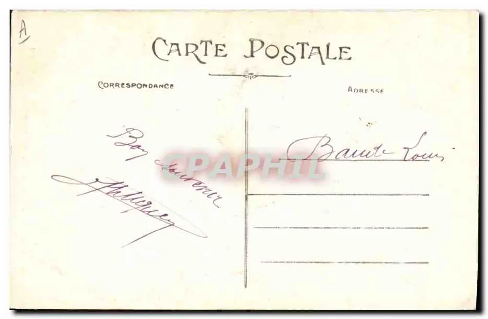 Landerneau — Sparle-Kleidung aus der Region Léon — Artaud et Nozais, Nantes, n°129 - Rückseite