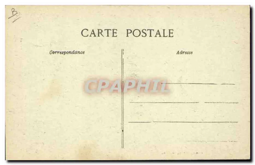 Mütterliche Unterricht — Die Familie von Pontivy — Sammlung Vauzard, Quimper - Rückseite