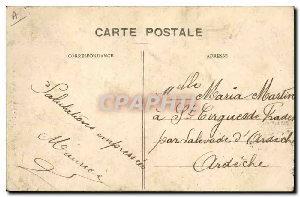 Uma Quiberonnaise — Coleção H. Laurens, Port-Louis — n° 2347 - Verso