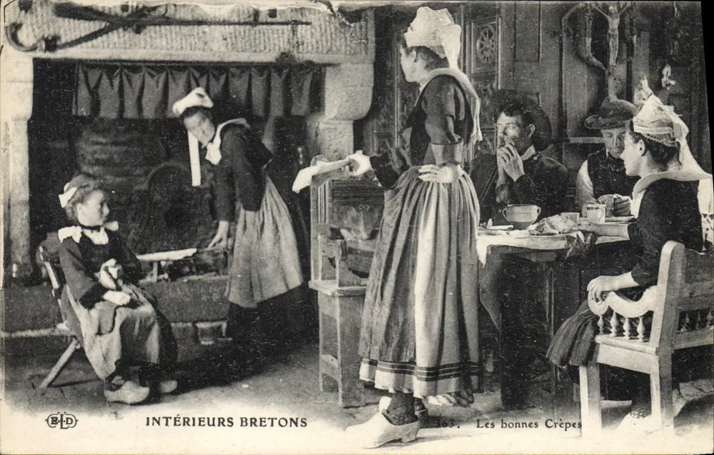 Intériors Bretões — As Boas Crepes — B.D. n° 363 - Frente