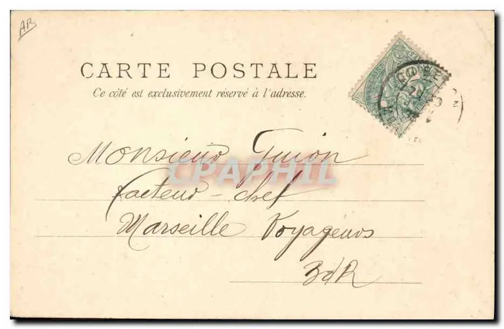 Traje de Guéméné (Morbihan) — Coleção VILLARU — n° 1143 - Verso