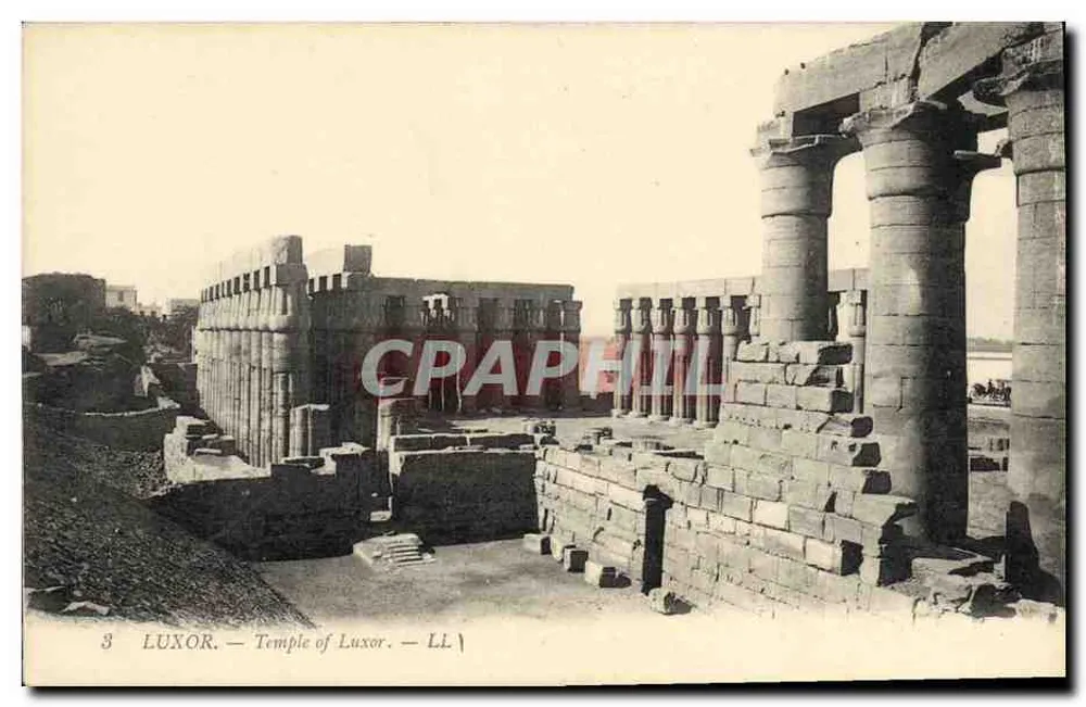 LUXOR — Templo de Luxor — LL - Frente