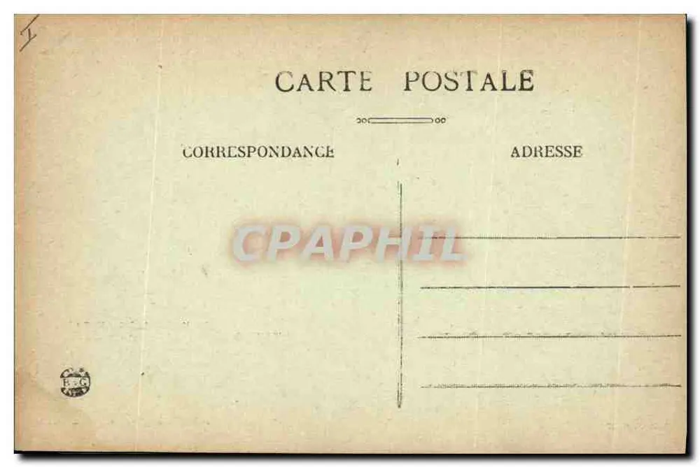 Avignon — La Tour Philippe-le-Bel — LE VAUCLUSE ILLUSTRÉ, Verlag N. G. 37 - Rückseite