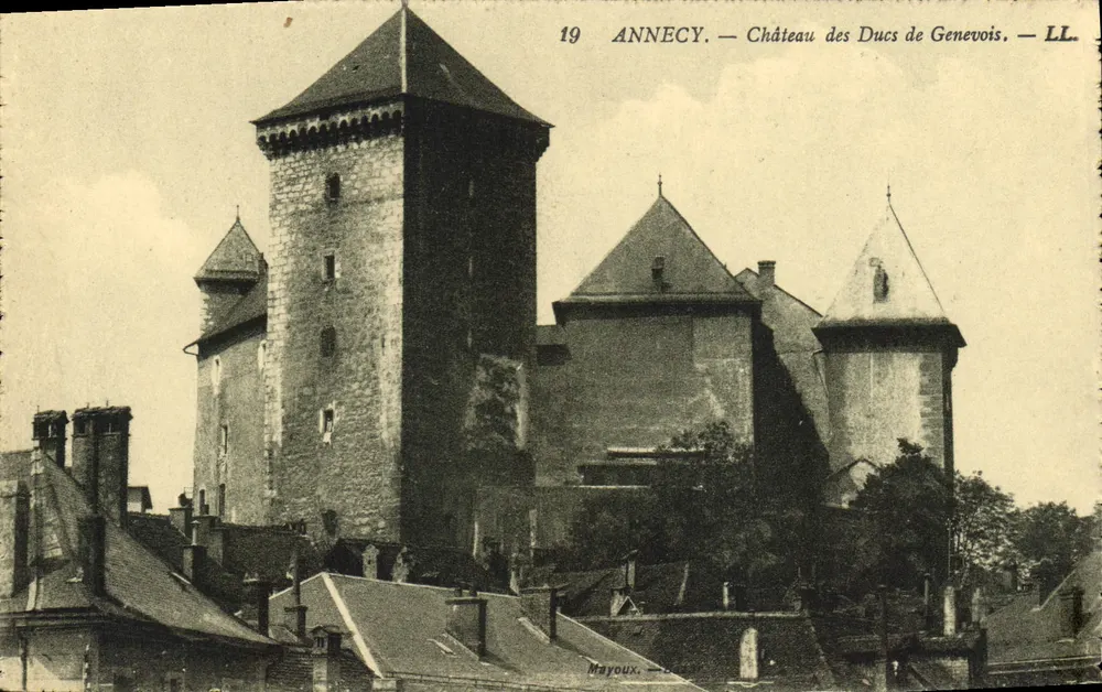Annecy — Schloss der Herren von Genevois — Mayoux — LL - Vorderseite