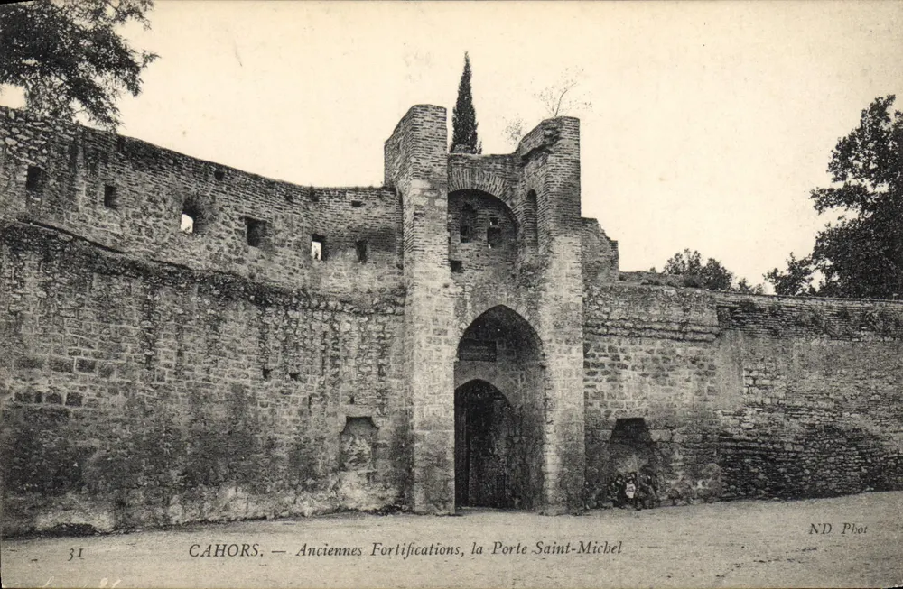 Cahors — Alte Festungen, das Tor Saint-Michel — ND Phot - Vorderseite