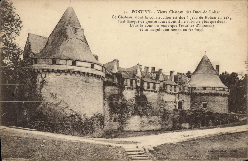 Pontivy - Altes Schloss der Herren von Rohan — Laurent-Rét, Reims — n°4 - Vorderseite
