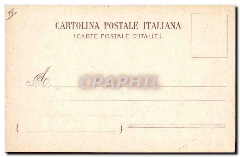 Grotta Azzurra — Capri — Ediz. Artistica Richter & C°, Napoli - Verso