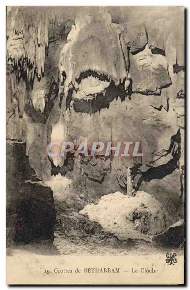 Grottes de BETHARRAM — La Cloche — n°19 - Frente