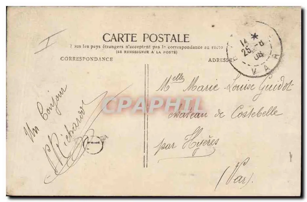 Kleine Mädchen in einem verzierten Wiege — Stebbing Phot. n°228 — Paris - Rückseite