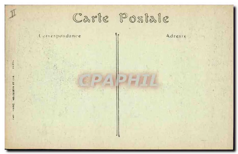 Le Havre — Das Gerichtsgebäude und der Boulevard de Strasbourg — ND. Fot. - Rückseite