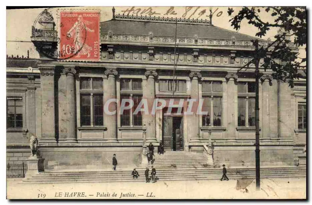 Le Havre — Palácio de Justiça — LL. n° 319 - Frente