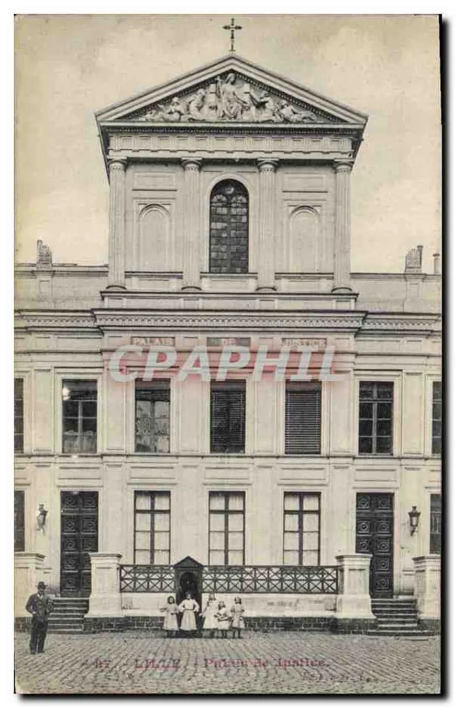 Palácio de Justiça — Lille — editor Lille, n° 87 - Frente