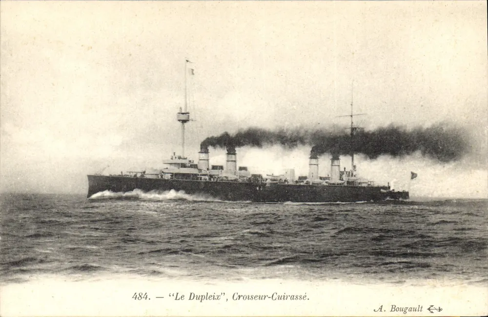 Le Dupleix — Kreuzer-Kreuzer — A. Bougault, n° 484 - Vorderseite