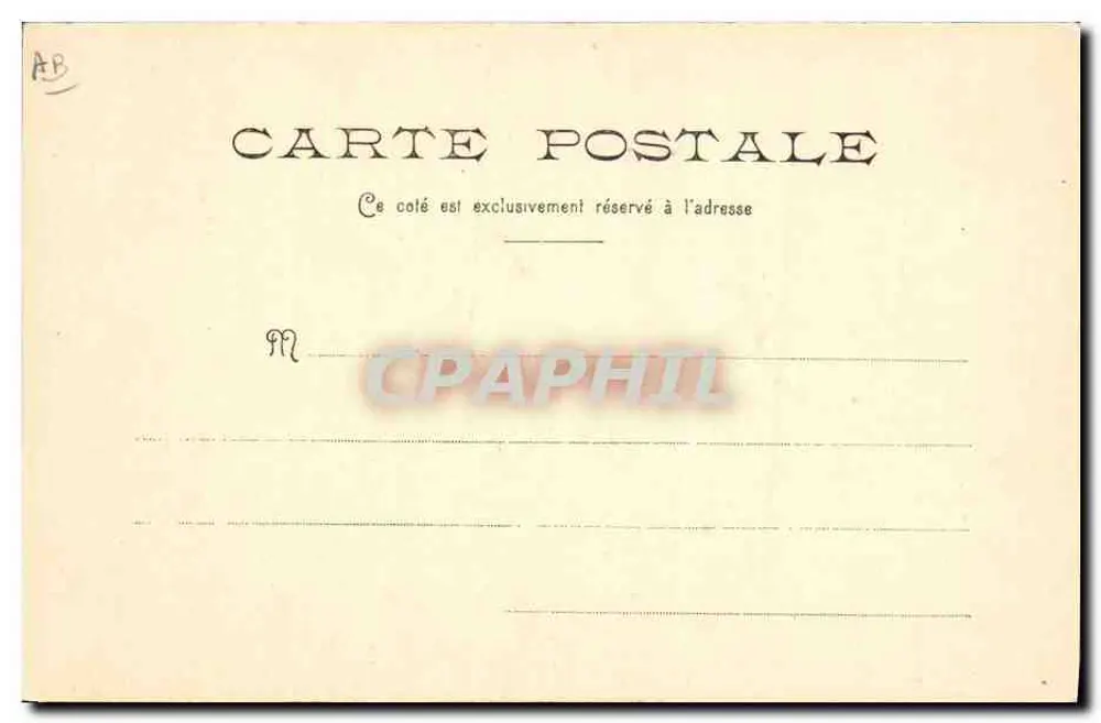 Le Davout — Crociere — Edizione Levet et C° - Verso