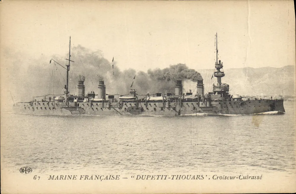 Croiseur-Cuirassé Dupetit-Thouars — Marine Française — éditeur ELD n°67 - Vorderseite