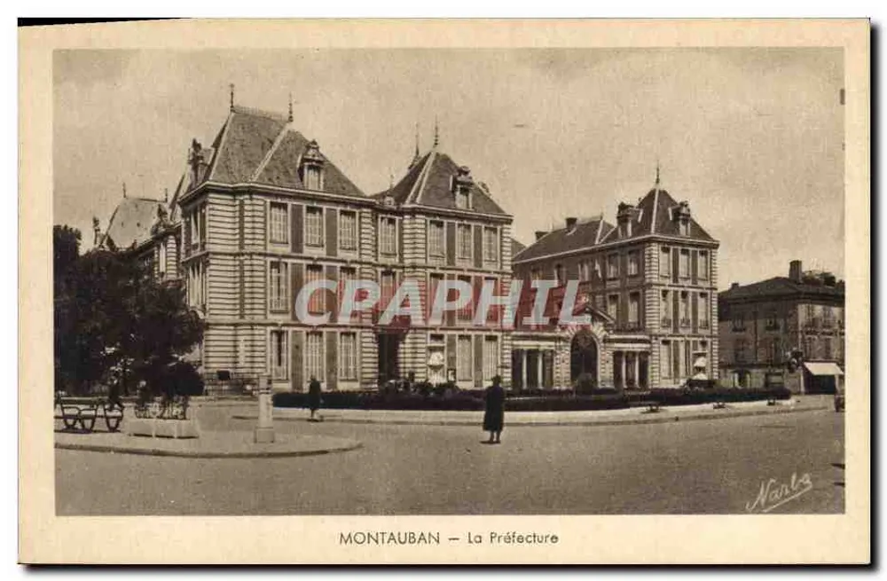 Montauban — A Prefeitura — Edições Narbo, Toulouse - Frente