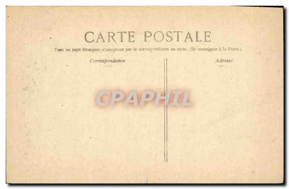 Zerstörung des Dorfes Carnoy — Krieg 1914 — Verlag Pays de France, Nr. 65 - Rückseite