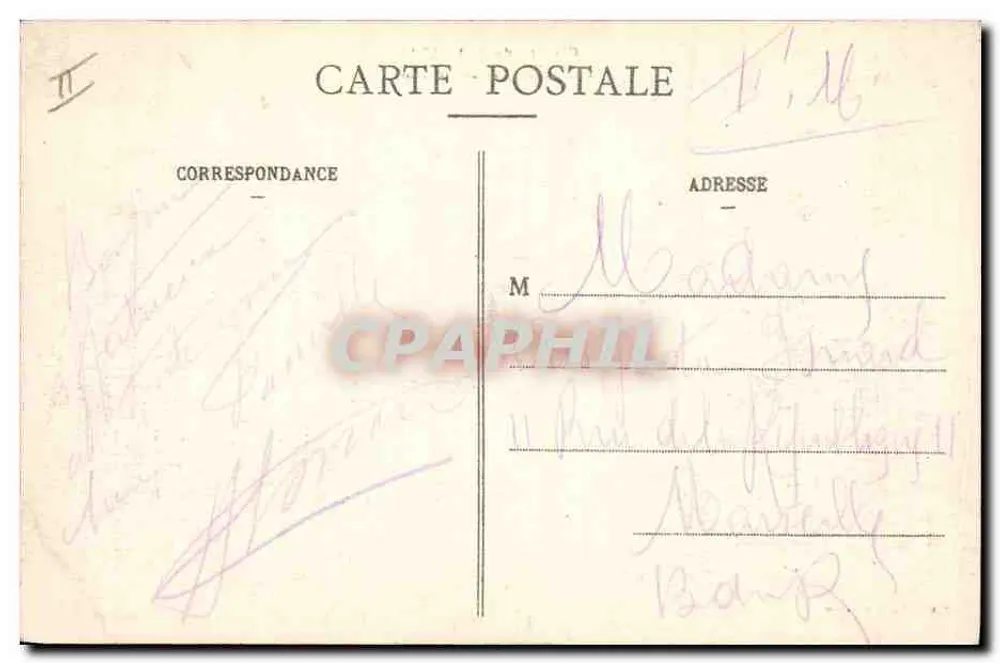 Bréménil — após a invasão — Editor: Editor Légit Courrier - Verso