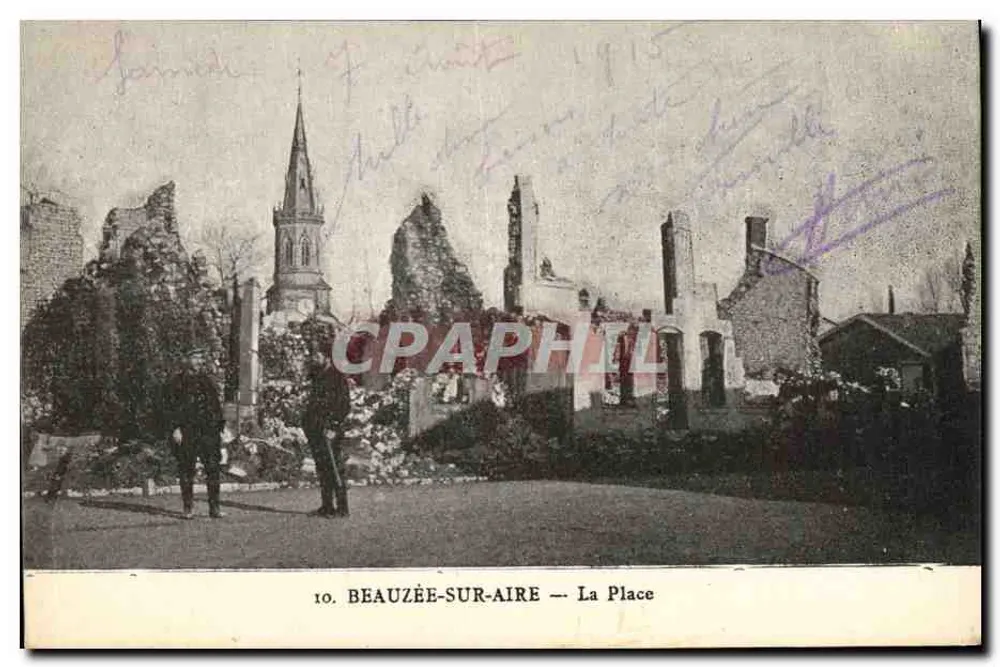 Beauzée-sur-Aire — Die Place — Edition Clercque - Vorderseite