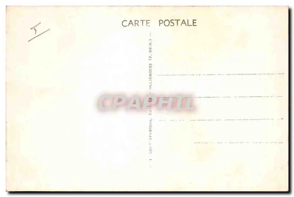 L'Auvergne - 1002. Ein Stück Dorf — Verlag G. D'O. - Rückseite