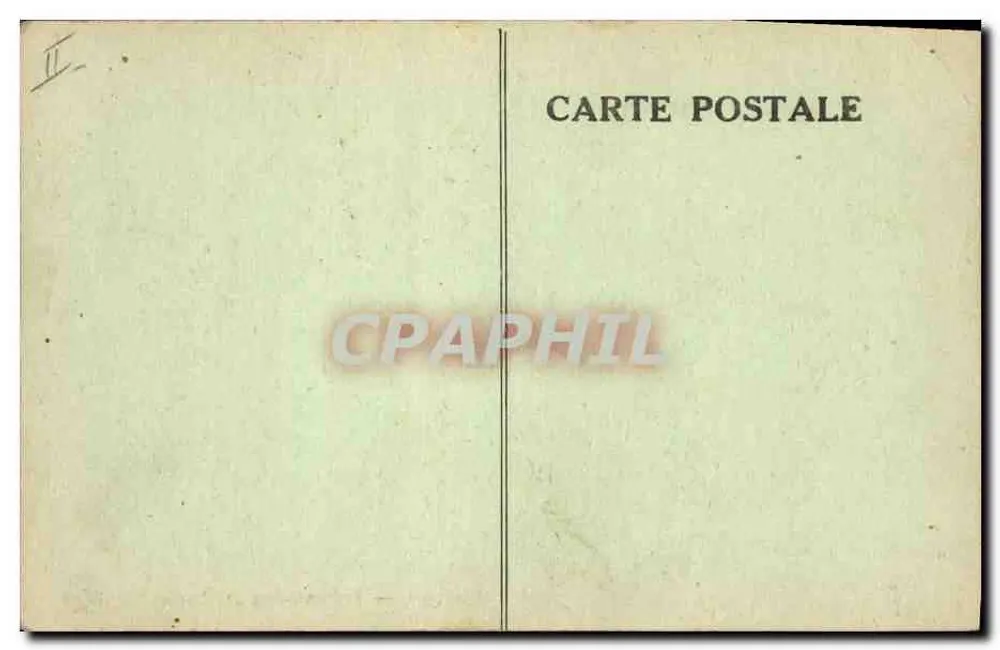 A Auvergne — Apresentação das Senhoras — A Bourrée d'Aubergno, editor M.F.L.D., n° 6264 - Verso