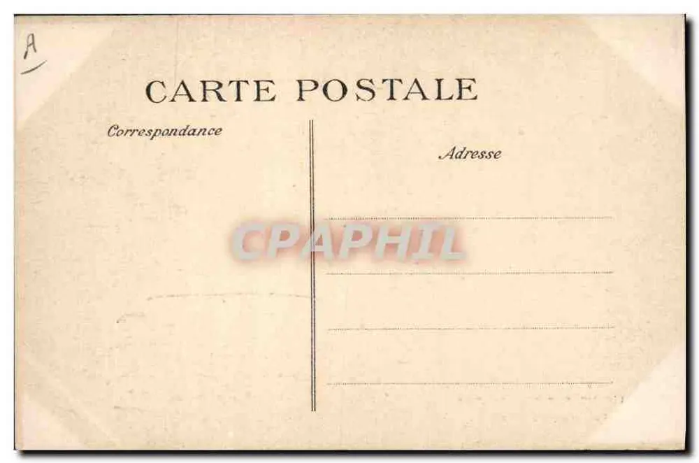 Casais da Auvergne — A Auvergne pitoresca — B.P.D. 4851 - Verso