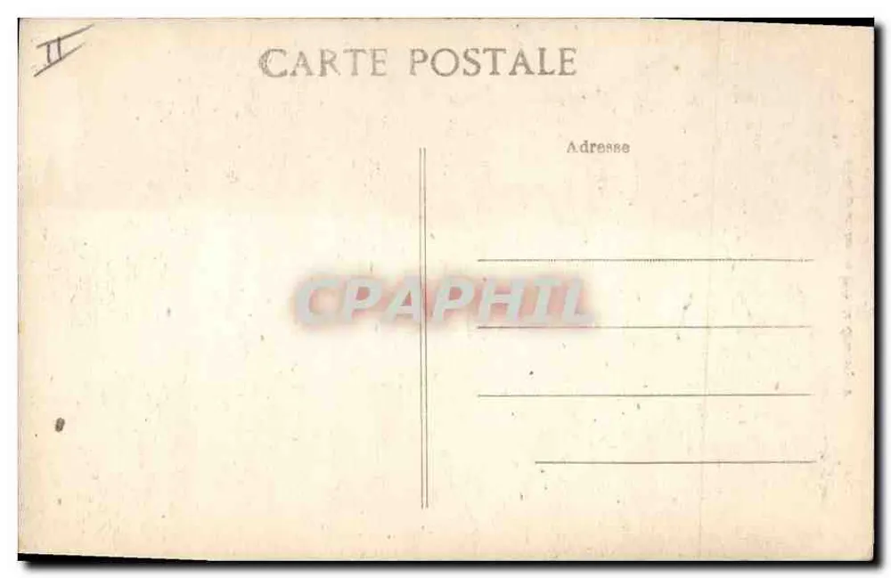 Donna in abito da festa di Quimper — Collezione Villard, Quimper — n° 4035 - Verso