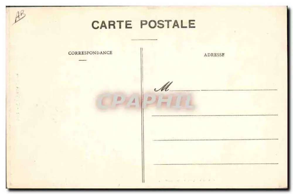 Um Velho Corajoso — Coleção H. Laurent, Port-Louis — n° 1641 - Verso