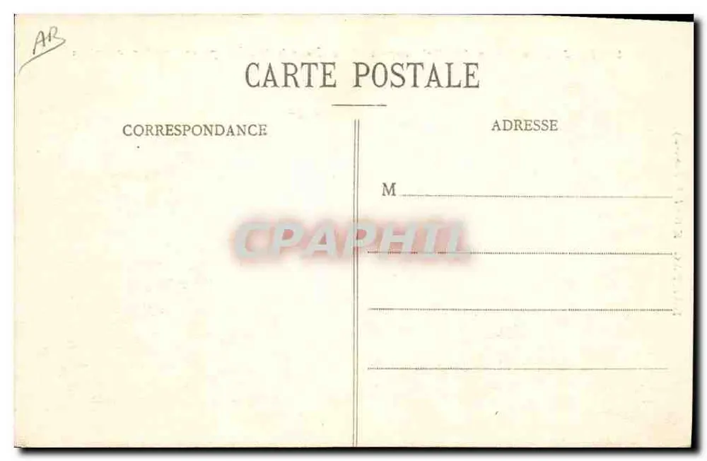 Junge Mädchen aus Belignogan-Pfounéour, für eine Prozession gekleidet — Verlag: Phot. Magné (C. N. E. Haroué) - Rückseite