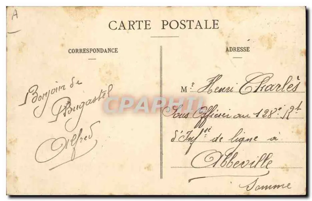 Großvater und Enkel — PLOUGASTEL-DAOULAS — Collection Villard, Quimper - Rückseite