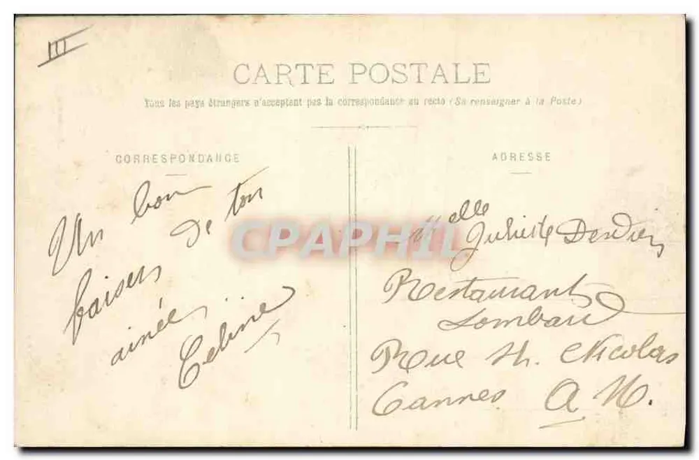 Von BOURG-de-BATZ nach SAILLÉ — Der Tag der Accordailles — Sammlung Delaveau, in St-Nazaire - Rückseite
