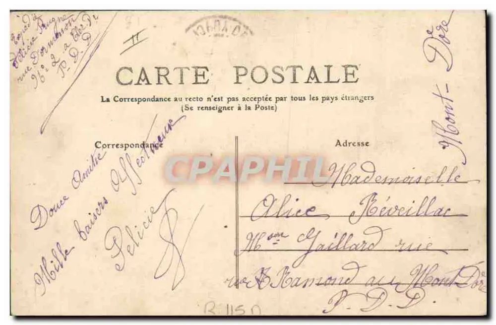 Bourrée d'Aubergne — dança tradicional — Vis-à-Vis, n°302 - Verso