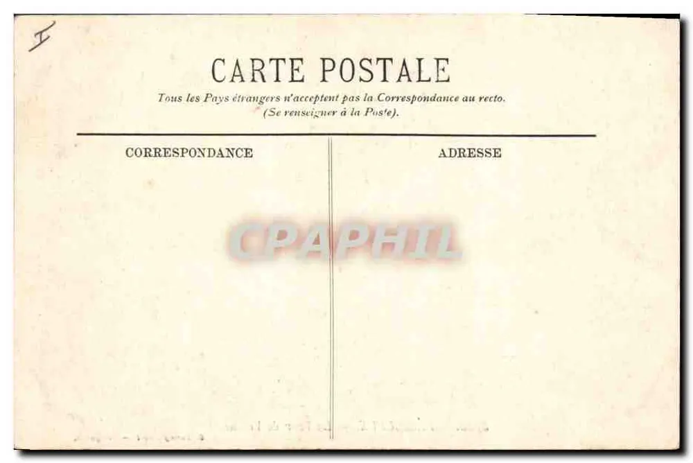 Périgueux — A Torre de Vésone — O. Domège, édit — Périgueux, n° 3086 - Verso