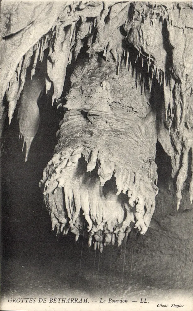 Grutas de Bétharram — O Bourdon — Cliché Ziegler - Frente