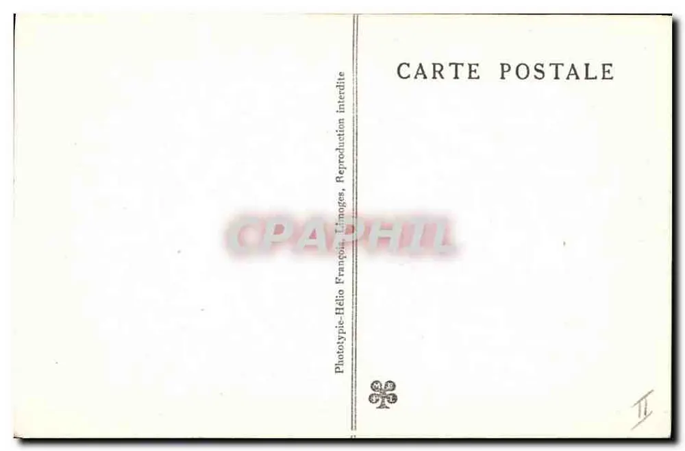 Quelle von PADIRAC (Lot) — Die obere Ebene der Fluss — Phototypie Hélio, Limoges - Rückseite