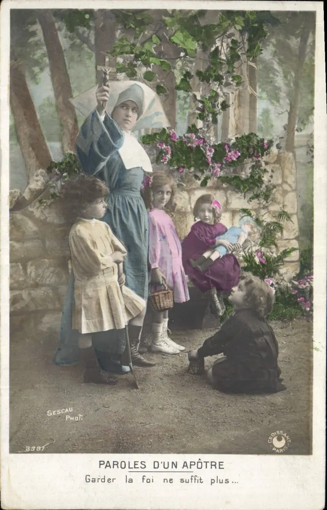 Apostel Schwester — Das Halten des Glaubens reicht nicht mehr aus... — SESCACU PHOT. n°3397 - Vorderseite