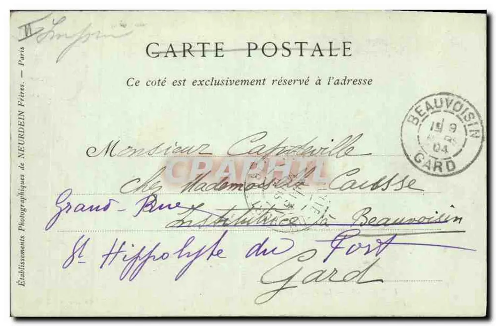Louvières — Pałac Sądowy — A. Breton, kolekcje ND Phot - Rewers