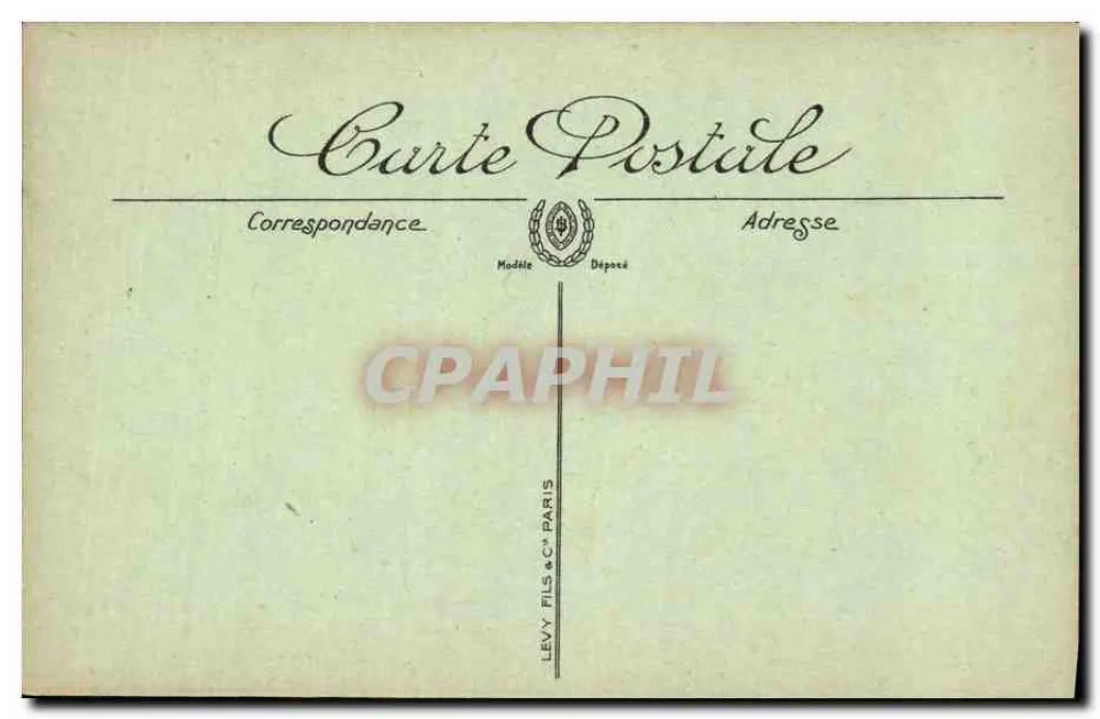 Limoges — Palácio de Justiça — LL. — Editor LL. — N° 22 - Verso
