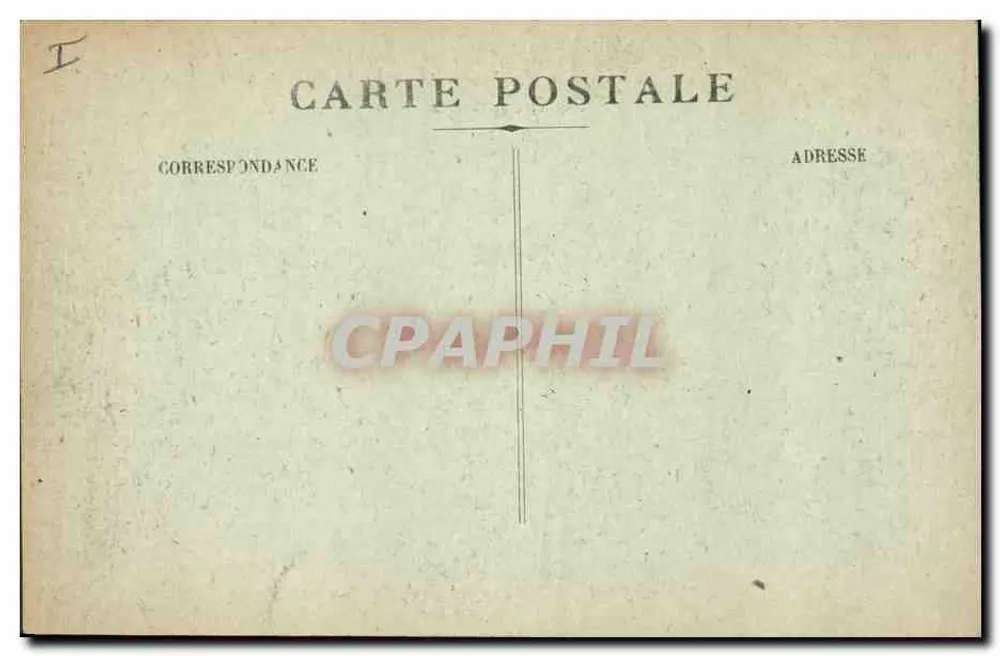 Largentière - Tribunal — Editor Reynaud, Largentière - E. T. Aubenas - Verso
