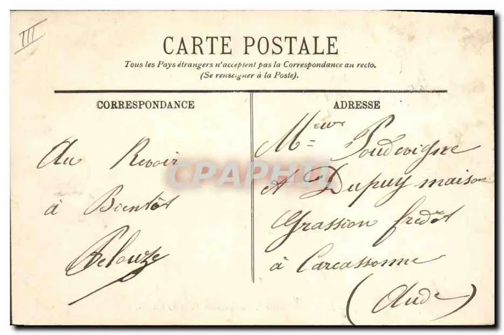 Die "Démocratie", 15.000-Tonnen-Panzerkreuzer — A. Bougault, n° 566 - Rückseite