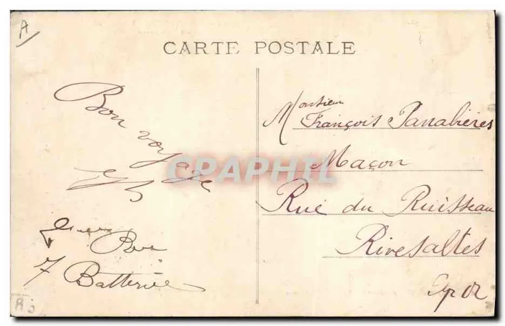 Cherbourg - Das Arsenal - Der "Dupleix" - Rückseite