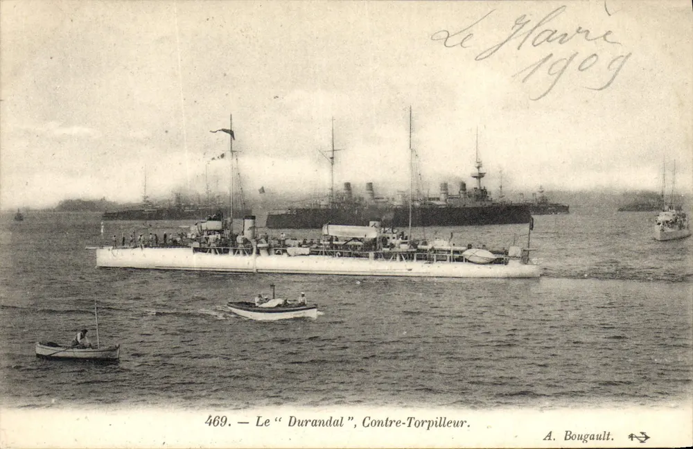 Der "Durandal", Torpedounter — 4669 — A. Bougault - Vorderseite