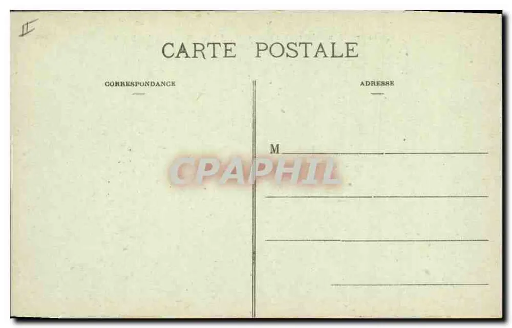 Landrecies - A Praça — destruições da Primeira Guerra Mundial — Editor Hautegni - Verso