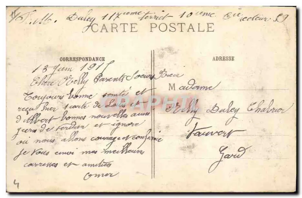 SOUMAILLES (Meuse) — Ruinen der Kirche nach dem Großen Krieg 1914-15 — Phot-Express n°484 - Rückseite