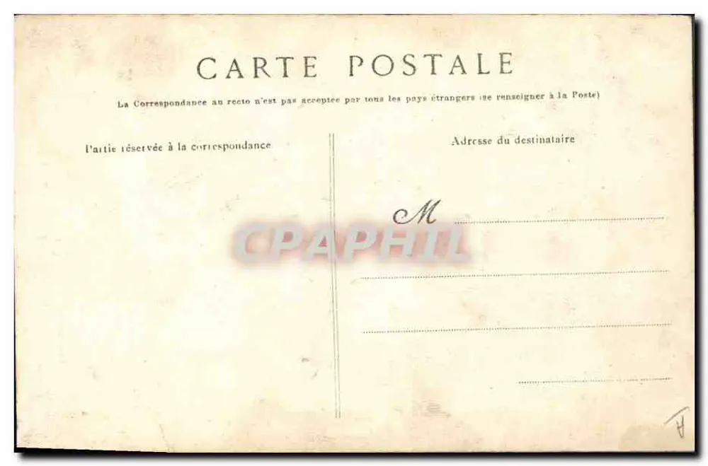 Verheiratet in Ploârê - Umgebung von Douarnenez - Der Eingang zur Gavotte - Rückseite
